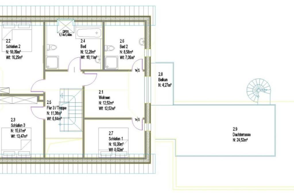 Fh Magnolia Fuer 12 Pers. Mit Terrasse + Dachterasse Villa Born Luaran gambar