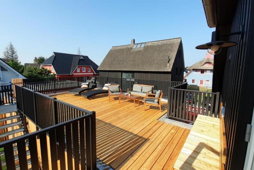 Fh Magnolia Fuer 12 Pers. Mit Terrasse + Dachterasse Villa Born Luaran gambar